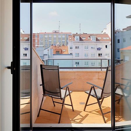 Atico Con Terraza, Vistas Al Mar Y Parking En Playa De S Lorenzo Gijon Ngoại thất bức ảnh