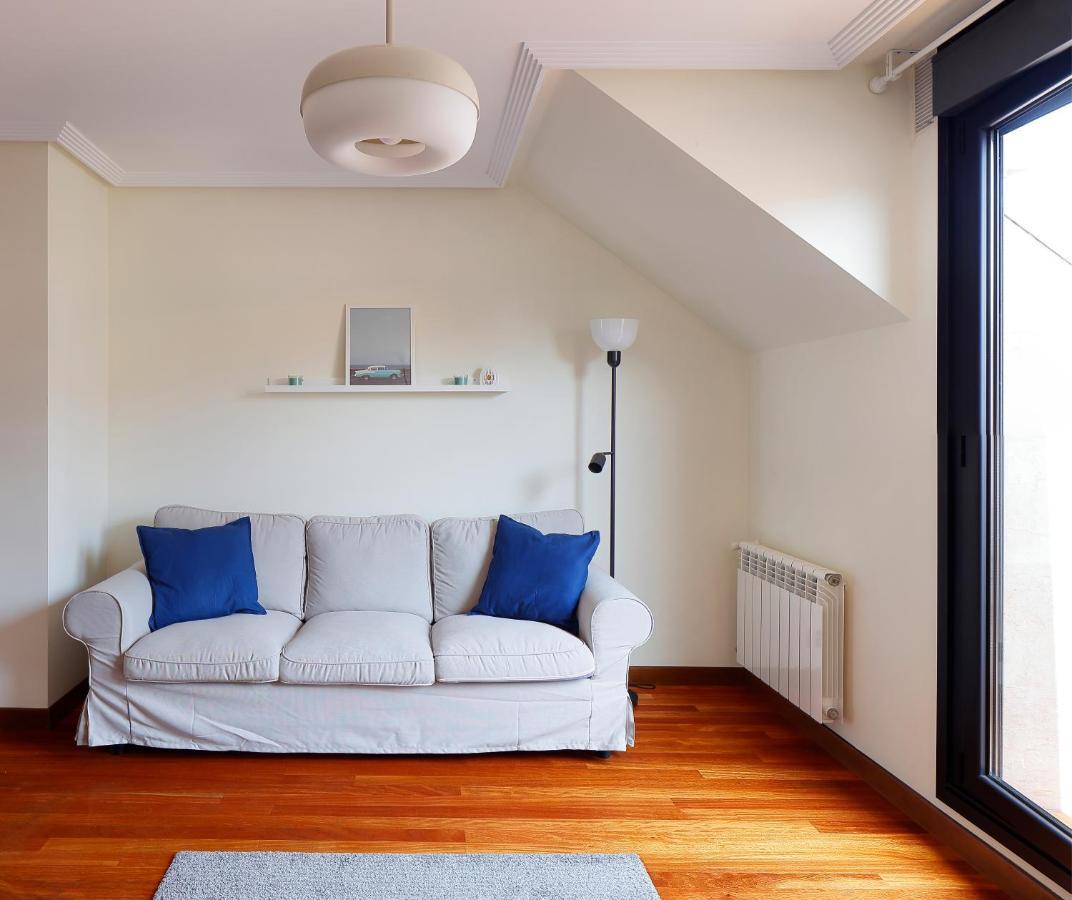 Atico Con Terraza, Vistas Al Mar Y Parking En Playa De S Lorenzo Gijon Ngoại thất bức ảnh