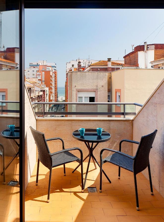 Atico Con Terraza, Vistas Al Mar Y Parking En Playa De S Lorenzo Gijon Ngoại thất bức ảnh